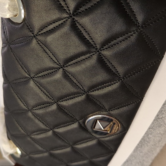 Kate Spade New York Natalia Medium Flap Cossbody/Shoulder Bag - Black - Picture 9 of 10